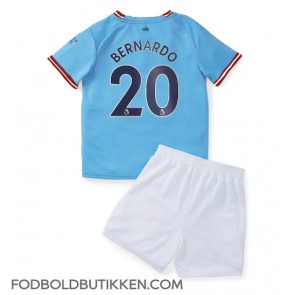 Manchester City Bernardo Silva #20 Hjemmebanetrøje Børn 2022-23 Kortærmet (+ Korte bukser)